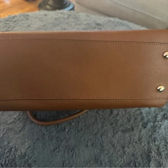 Michael Kors Brown Leather Large Hamilton Tote - Picture 4 of 6